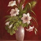 Flowers Art Decor-064 Painting on Canvas Hand Painted High Quality Wall Art for Home Decor