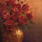 100% Handmade Flowers Art Decor-076 Painting on Canvas Hand Painted High Quality Wall Art for