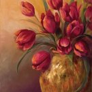 Flowers Art Decor-086 Painting on Canvas Hand Painted High Quality Wall Art for Home Decor