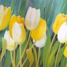 Flowers Art Decor-102 Painting on Canvas Hand Painted High Quality Wall Art for Home Decor