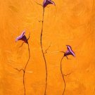 Flowers Dancing Painting on Canvas Hand Painted High Quality Wall Art for Home Decor