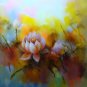 Pink Lotus 10 Painting on Canvas Hand Painted High Quality Wall Art for Home Decor