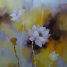 Pink Lotus 8 Painting on Canvas Hand Painted High Quality Wall Art for Home Decor