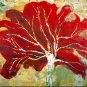 Red Tree Painting on Canvas Hand Painted High Quality Wall Art for Home Decor