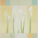Seven Lilies Painting on Canvas Hand Painted High Quality Wall Art for Home Decor