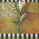 Single Lily Painting on Canvas Hand Painted High Quality Wall Art for Home Decor