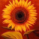 Sunflower in the Morning Painting on Canvas Hand Painted High Quality Wall Art for Home Decor