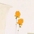 100% Hand-Paint Vase with Red Roses and Other Flowers Painting on Canvas Hand Painted High