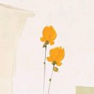 Vase with Three Sunflowers and Other Flowers Painting on Canvas Hand Painted High Quality Wall
