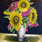 White Callas Painting on Canvas Hand Painted High Quality Wall Art for Home Decor