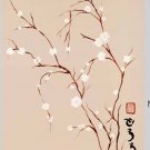 White Lotus Painting on Canvas Hand Painted High Quality Wall Art for Home Decor