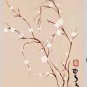 White Lotus Painting on Canvas Hand Painted High Quality Wall Art for Home Decor