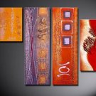 100% Hand-Paint Abstract Painting Acrylic Canvas Art Decor Brand New Nice Original Contemporary