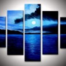 100% Hand-Paint Abstract Painting Acrylic Canvas Sets Decor Brand New High Quality Original