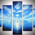 100% Hand-Paint Abstract Painting Acrylic Canvas Art Decor Brand New High Quality Original