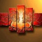 100% Hand-Paint Abstract Painting Acrylic Wall Art Decor Beautiful Brand New Original Modern