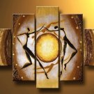 100% Hand-Paint Abstract Painting Acrylic Canvas Art Decor Beautiful Brand New Original Modern