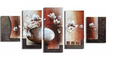 100% Hand-Paint Abstract Painting Acrylic Wall Art Decor Beautiful Nice Original Modern