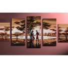 100% Hand-Paint Abstract Painting Acrylic Canvas Art Decor Beautiful Nice Original Modern