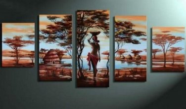 100% Hand-Paint Abstract Painting Acrylic Wall Art Decor High Quality Nice Original Modern