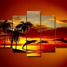 100% Hand-Paint Abstract Painting Acrylic Wall Art Decor Bestbid Nice Original Modern