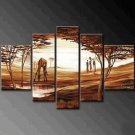 100% Hand-Paint Abstract Painting Acrylic Canvas Sets Decor Bestbid Nice Original Modern