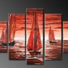 100% Hand-Paint Abstract Painting Acrylic Canvas Art Decor Beautiful Bestbid Original Modern