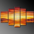 100% Hand-Paint Abstract Painting Acrylic Canvas Sets Decor Brand New Bestbid Original Modern