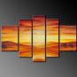 100% Hand-Paint Abstract Painting Acrylic Canvas Sets Decor Brand New Bestbid Original Modern