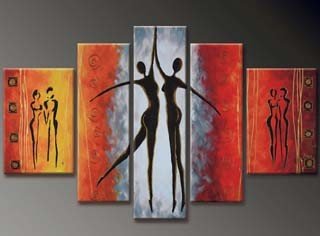 100% Hand-Paint Abstract Painting Acrylic Wall Art Decor Beautiful High Quality Original Modern