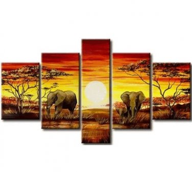100% Hand-Paint Abstract Painting Acrylic Canvas Art Decor Beautiful High Quality Original
