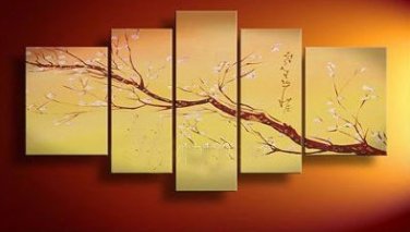 100% Hand-Paint Abstract Painting Acrylic Wall Art Decor Beautiful Nice Original Contemporary