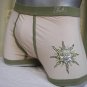 D321 Apollo Sun Pattern Mens Trunk Beige Lt.brown