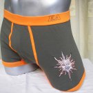 D321 Apollo Sun Pattern Mens Trunk Olive green