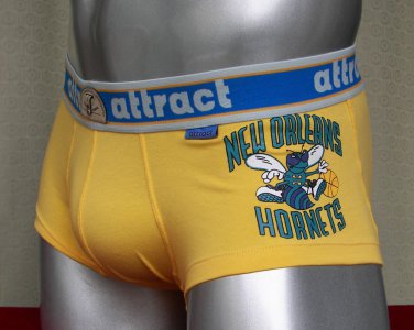 AT03 The hornets Pattern Mens Trunk yellow