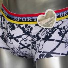 Y306 The cherry blossom Pattern Mens Trunk black