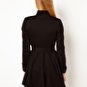 Dipped Hem Belted Mac