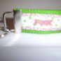 Fox Racing & Monster on green, Wristlet Key Fob mini