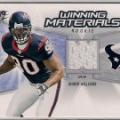 2006 SPx Winning Materials Mario Williams Rookie