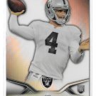2014 Topps Platinum Derek Carr Rookie