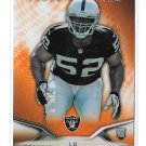 2014 Topps Platinium Orange Khalil Mack Rookie