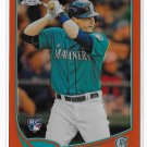2013 Topps Chrome Orange Refractor Mike Zunino Rookie