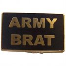 Army Brat lapel pin
