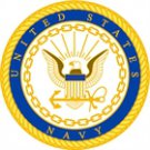 Navy lapel pin