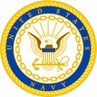 Navy lapel pin