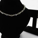 Light Peacock Twisted Freshwater Pearl Set