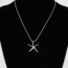 Starfish Pendant With Necklace