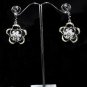 Princess Gemstone Flower Earrings