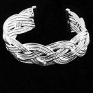 Silver Celtic Style Bangle