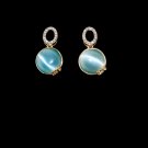 Opal Gold Earrings